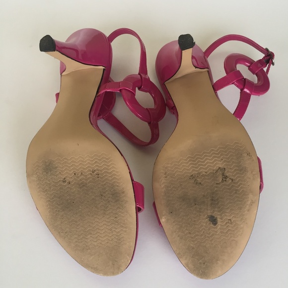 HP/Madison Fuchsia Heels/Sandals - Picture 6 of 6